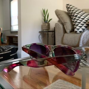 Fun multicolored frame sunglasses